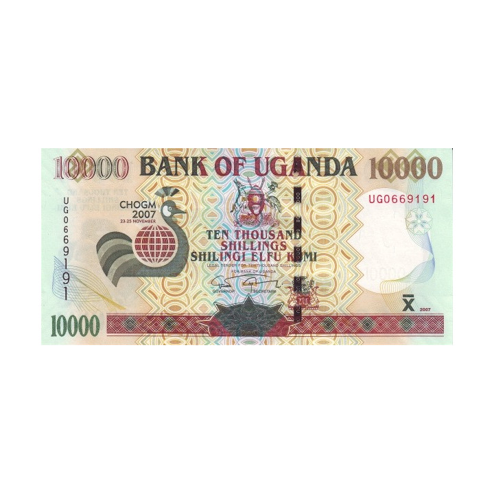 Uganda 10 000 Shillings 2007 P-48