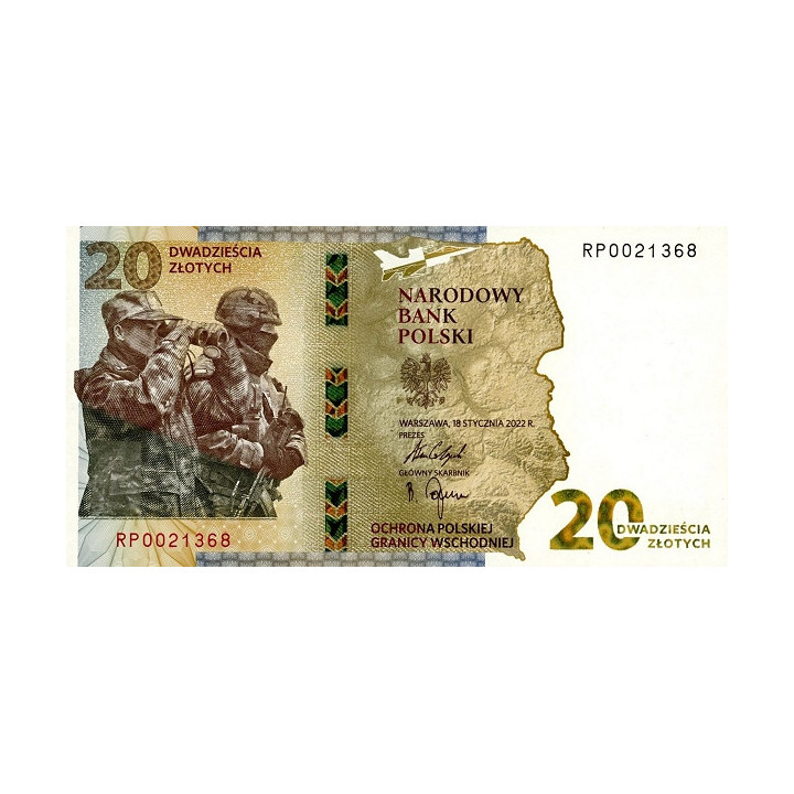 Poland 20 Zlotych 2022 Pnew