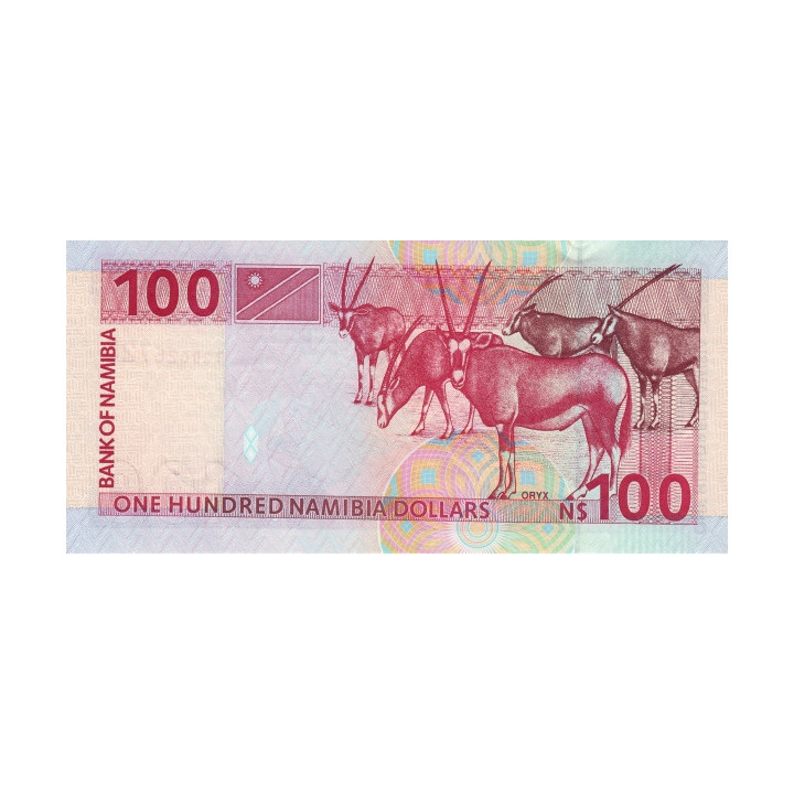 Namibia 100 Dollars ND 2009 P9A