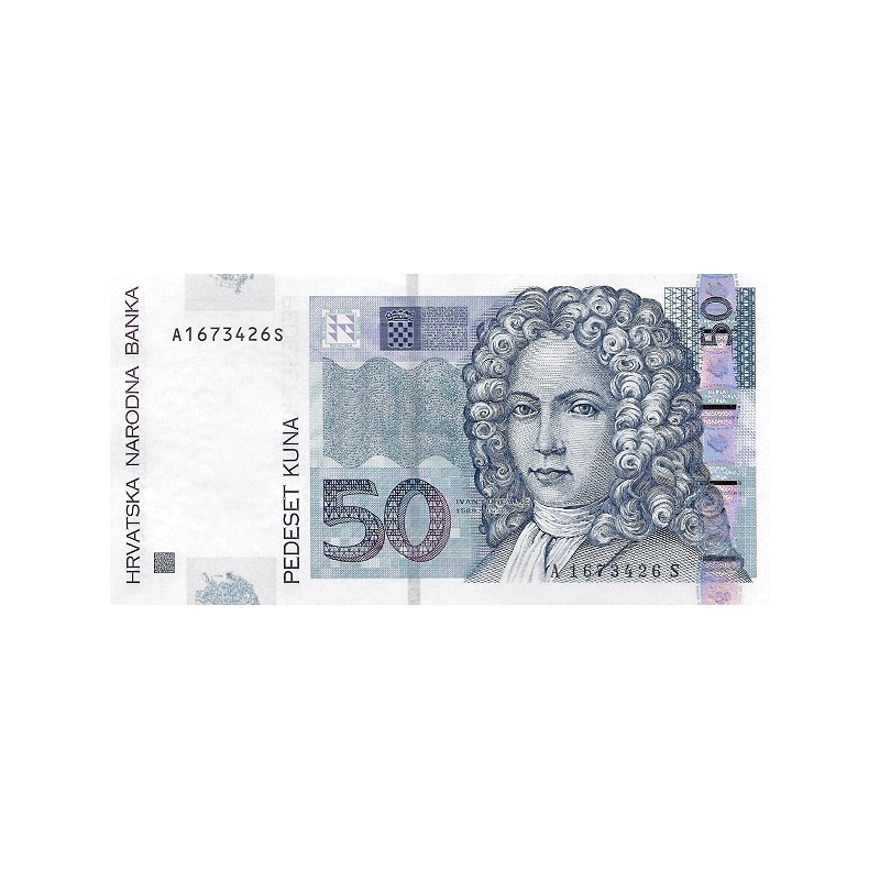 Croatia 50 Kuna 2012 P40b