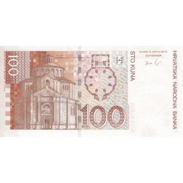 Croatia 100 Kuna 2012 P41b
