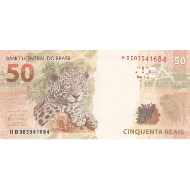 Brazil 50 Reais 2010 P256f