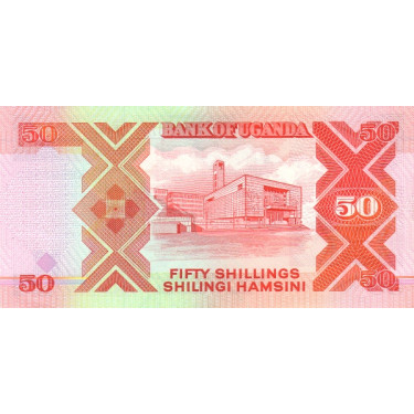 Uganda 50 Shillings 1989 P30b