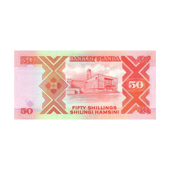 Uganda 50 Shillings 1989 P30b