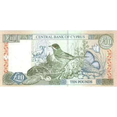 Cypern 10 Pounds 2005 P62e