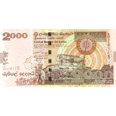 Sri Lanka 2000 Rupees 2006...