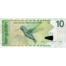 Netherlands Antilles 10 Gulden 2016 P28h