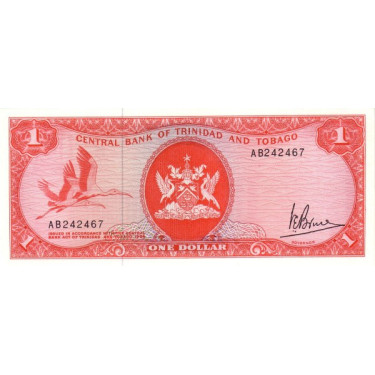 Trinidad and Tobago 1 Dollar 1964 P30a
