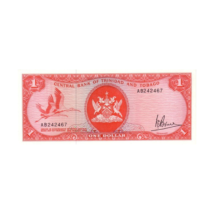 Trinidad and Tobago 1 Dollar 1964 P30a