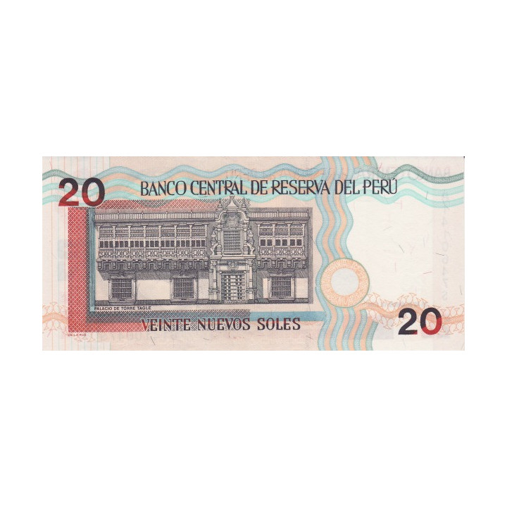Peru 20 Nuevo Soles 2006 P176c