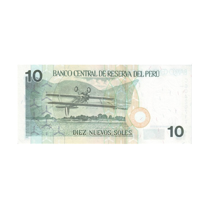Peru 10 Nuevo Soles 2006 P179b