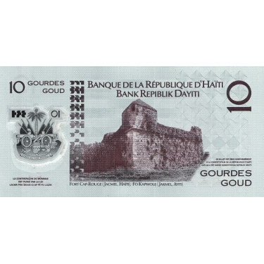 Haiti 10 Gourdes 2013 P279