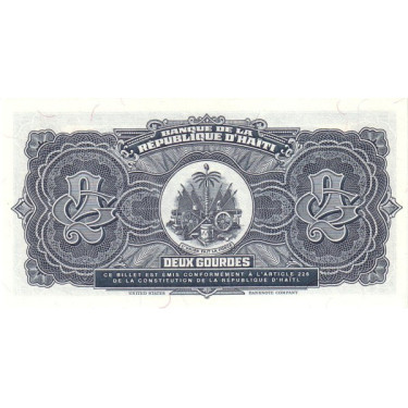 Haiti 2 Gourdes 1990 P254