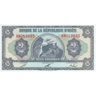 Haiti 2 Gourdes 1992 P260