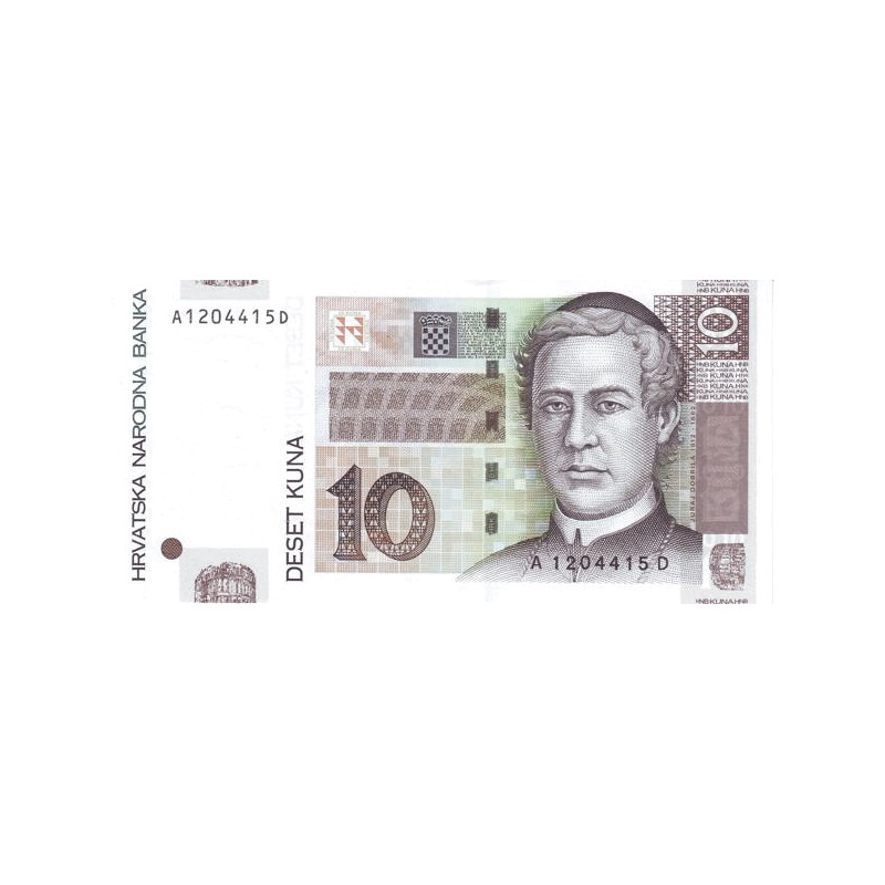 Kroatien 10 Kuna 2001 P38a