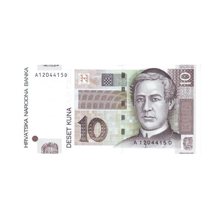 Kroatien 10 Kuna 2001 P38a