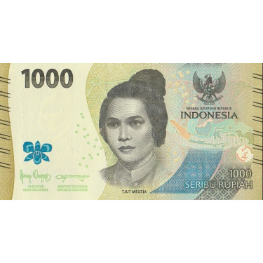 Indonesien 1000 Rupiah 2022...