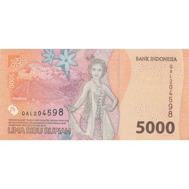Indonesia 5000 Rupiah 2022 Pnew