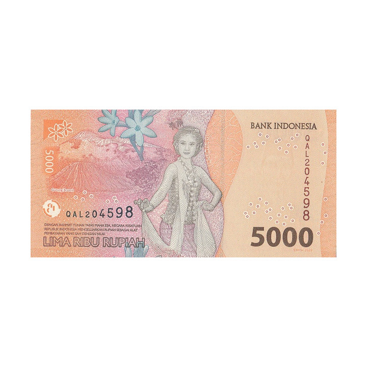 Indonesien 5000 Rupiah 2022 Pnew