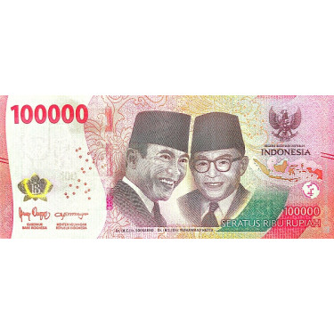 Indonesia 100.00 Rupiah...