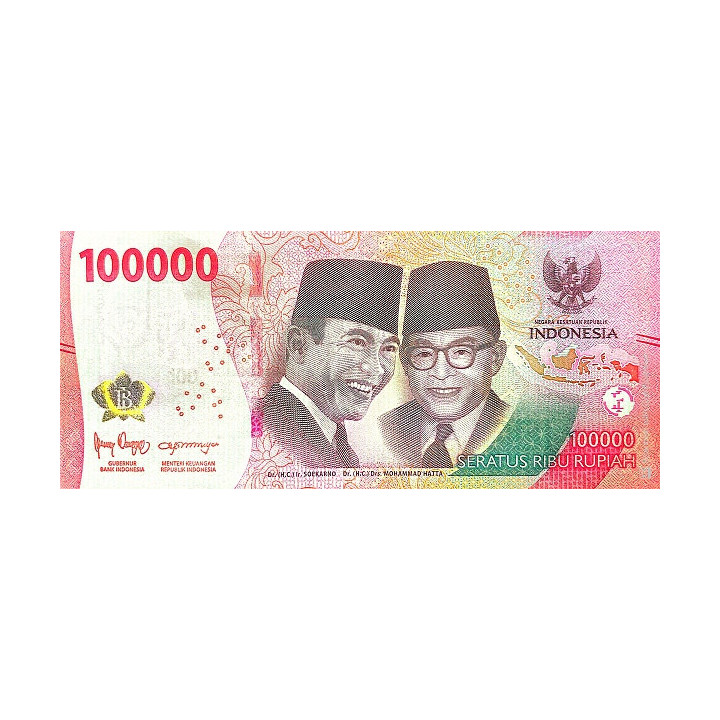 Indonesia 100.00 Rupiah 2022 Pnew
