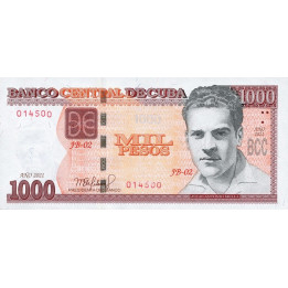 Kuba 1000 Pesos 2021 P132