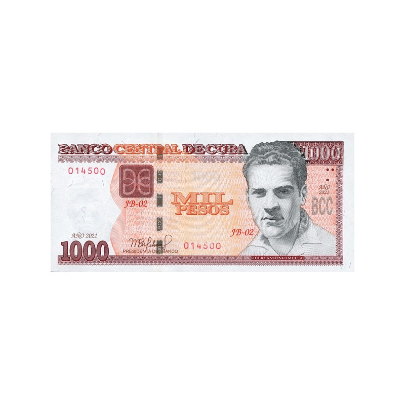 Cuba 1000 Pesos 2021 P132