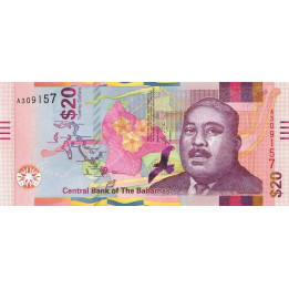 Bahamas 20 Dollars 2018 P80