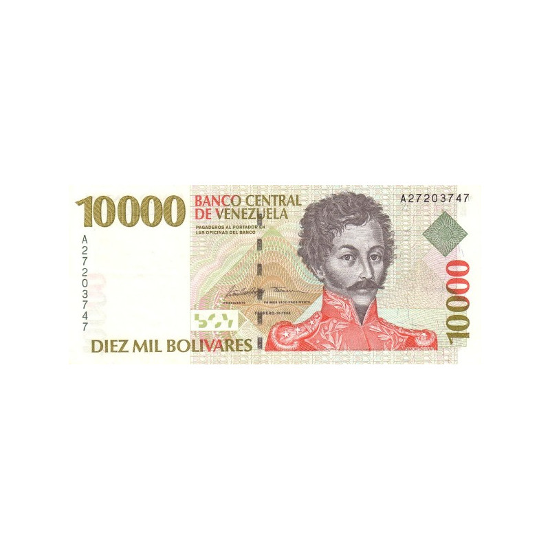 Venezuela 10.000 Bolivares 1998 P81