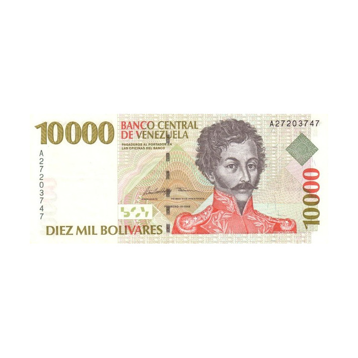 Venezuela 10.000 Bolivares 1998 P81