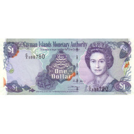 Cayman Islands 1 Dollar 2006 P33b