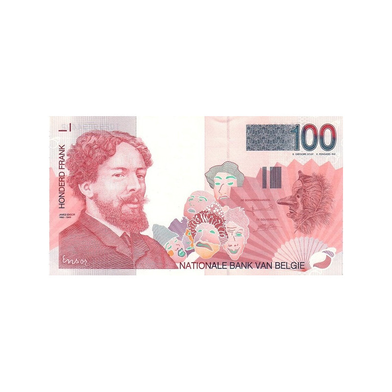 Belgium 100 Francs 1995 P147 (1)