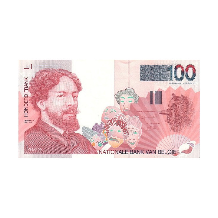 Belgium 100 Francs 1995 P147 (1)