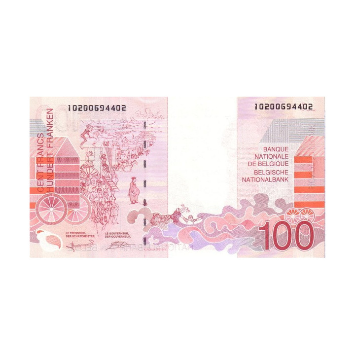 Belgium 100 Francs 1995 P147 (1)