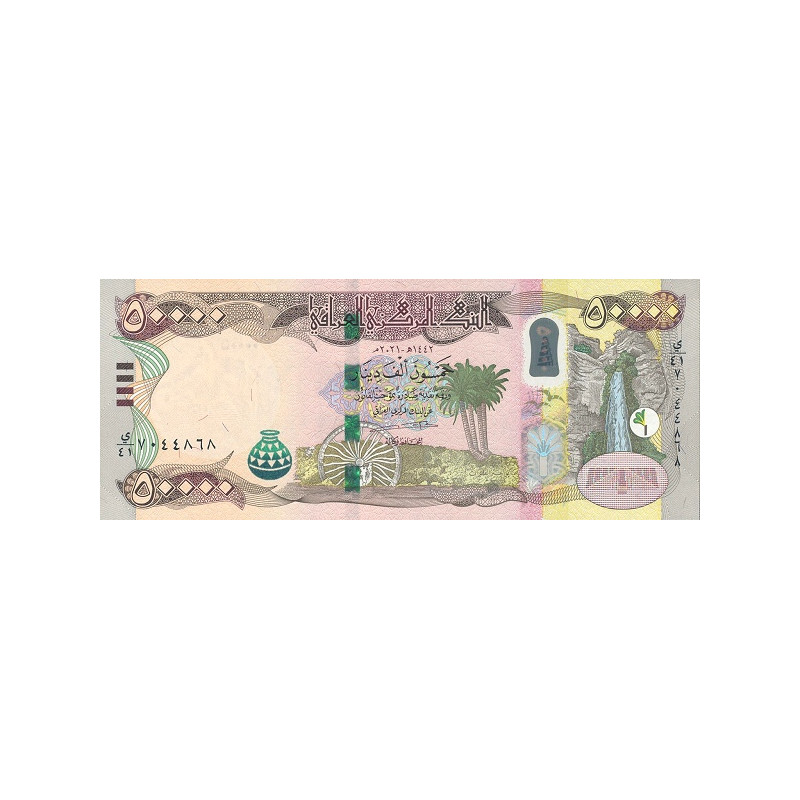 Iraq 50.000 Dinars 2021 P103