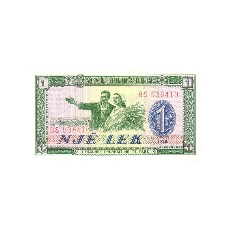 Albanien 1 Lek 1976 P40