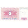 Bosnien Hercegovina 5 Dinara 1994 P40