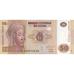 Kongo 50 Francs 2020 P97