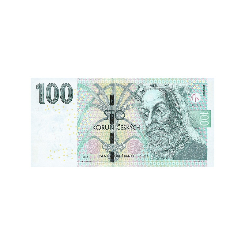 Czechia 100 Korun 2018 P18