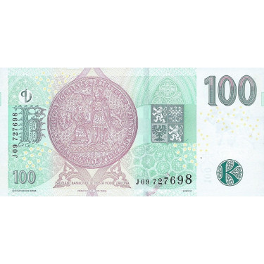 Czechia 100 Korun 2018 P18