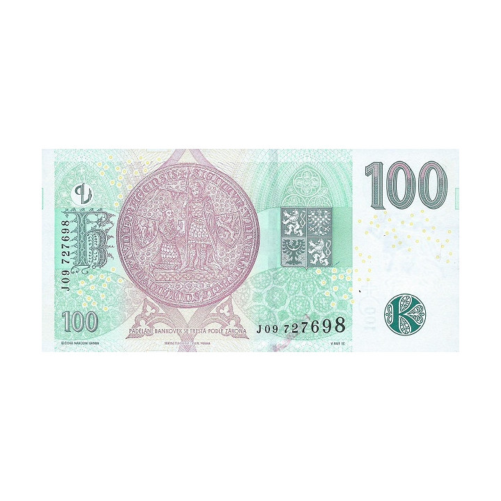 Tjeckien 100 Korun 2018 P18