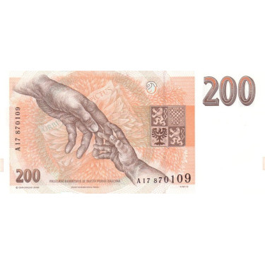 Czechia 200 Korun 1993 P6a