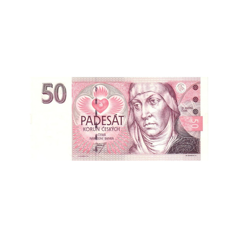 Czechia 50 Korun 1993 P4