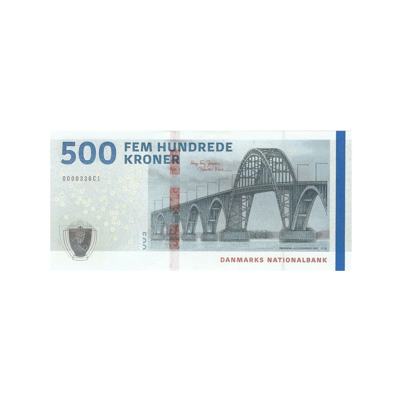 Danmark 500 Kroner 2019 P68