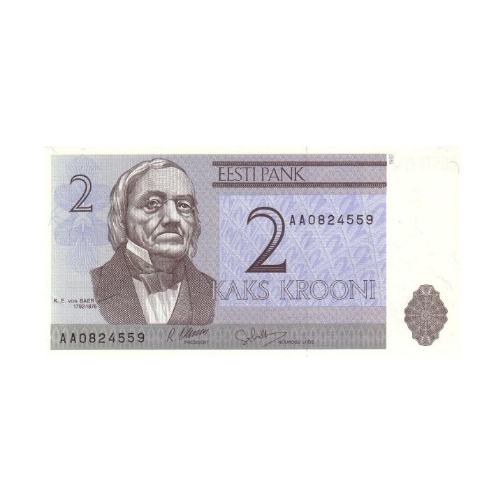 Estonia 2 Krooni 1992 P70