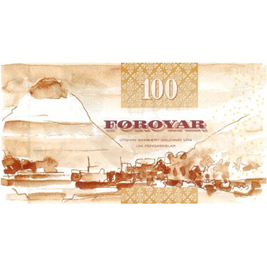 Färöarna 100 Kronur 2002 P25