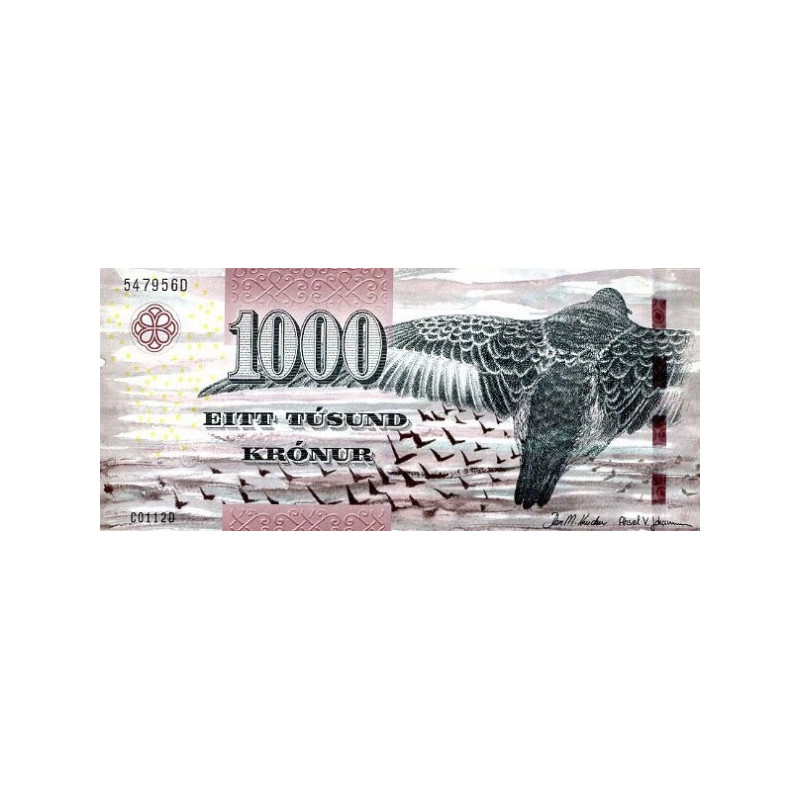 Färöarna 1000 Kronur 2011 P33