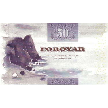 Färöarna 50 Kronur 2001 P24