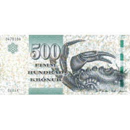 Faeroe Islands 500 Kronur 2011 P32