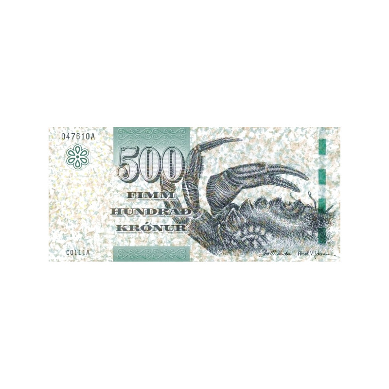Färöarna 500 Kronur 2011 P32